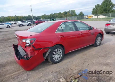 2012 Toyota Camry Se/Le/Xle из США, поврежденный, VIN 4T4BF1FK6CR172490